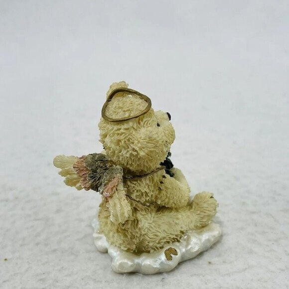 Vintage Boyds Bear Lil Wings Kipling Christmas Figurine Tree Little Angel Firley - Picture 5 of 9